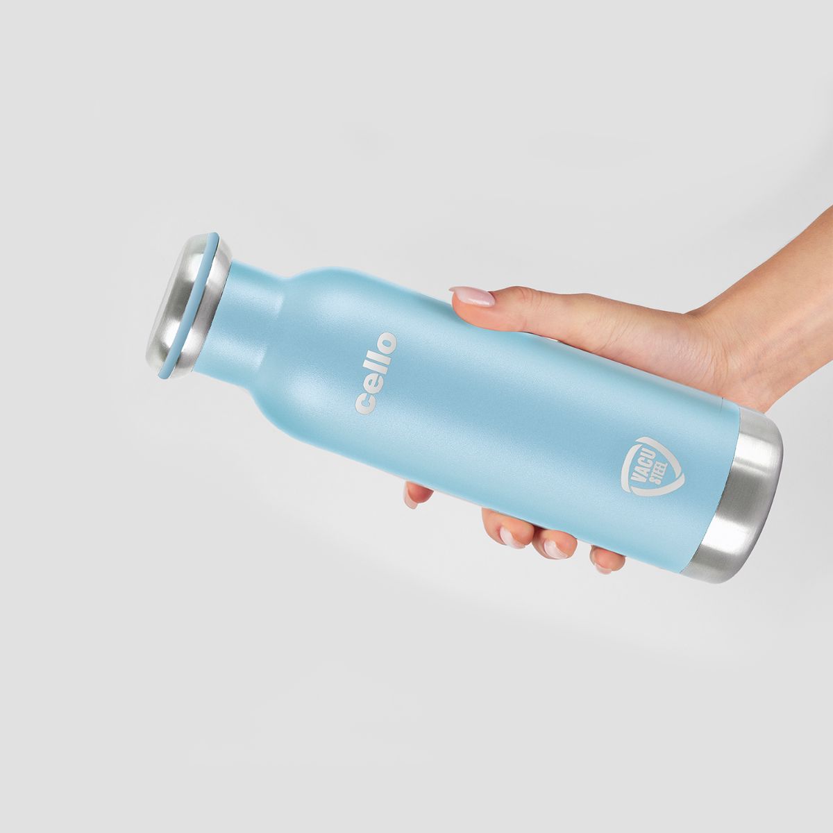 Duro Sip Flask, Vacusteel Water Bottle, 600ml