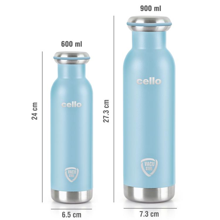 Duro Sip Flask, Vacusteel Water Bottle