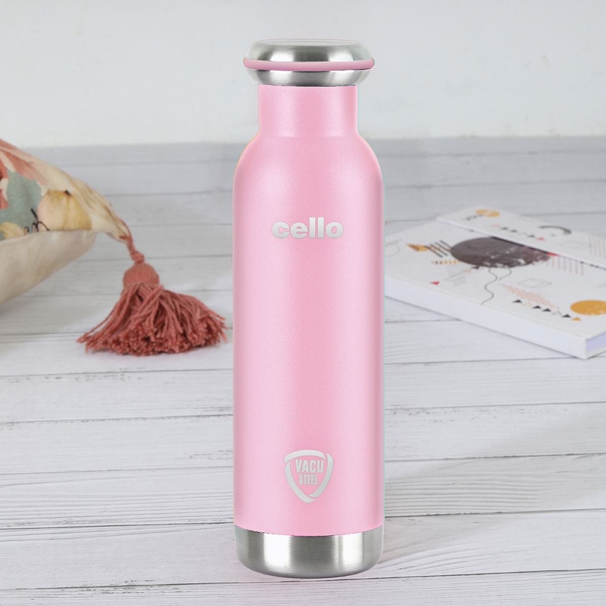 Duro Sip Flask, Vacusteel Water Bottle, 600ml