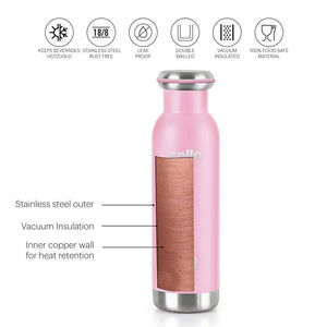 Duro Sip Flask, Vacusteel Water Bottle