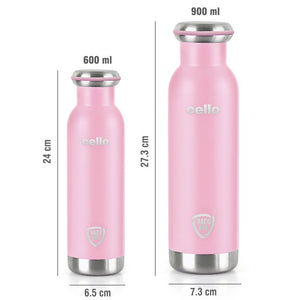 Duro Sip Flask, Vacusteel Water Bottle
