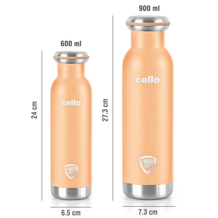 Duro Sip Flask, Vacusteel Water Bottle
