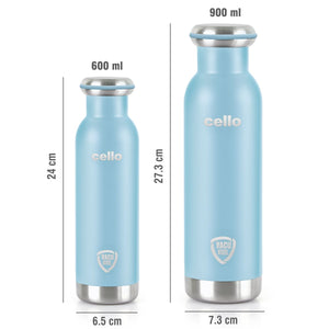 Duro Sip Flask, Vacusteel Water Bottle, 900ml