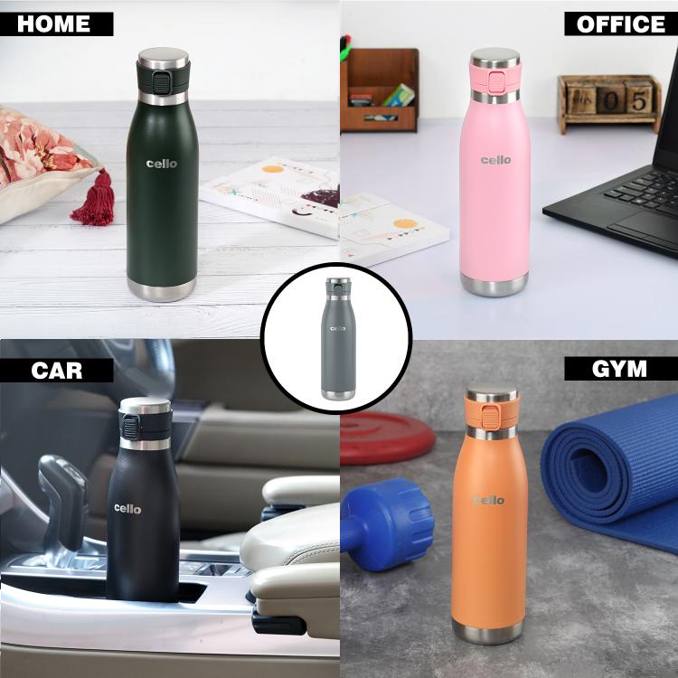 Duro Jet Flask, Vacusteel Water Bottle