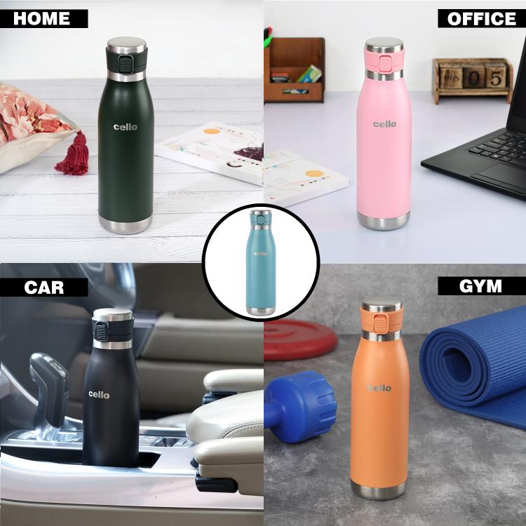 Duro Jet Flask, Vacusteel Water Bottle