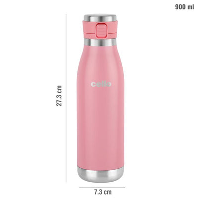 Duro Jet Flask, Vacusteel Water Bottle, 900ml