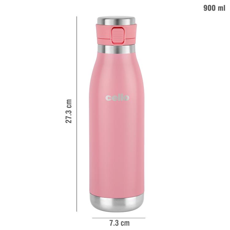 Duro Jet Flask, Vacusteel Water Bottle, 900ml