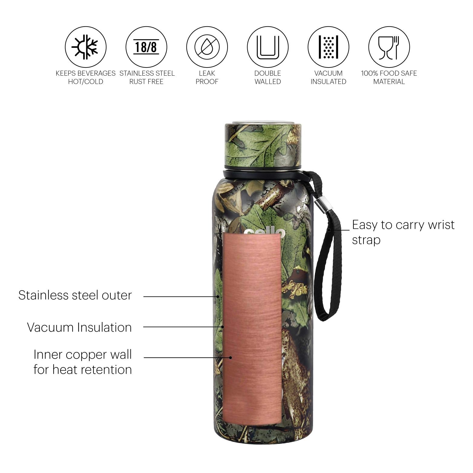 Deezee Mate Flask, Vacusteel Water Bottle