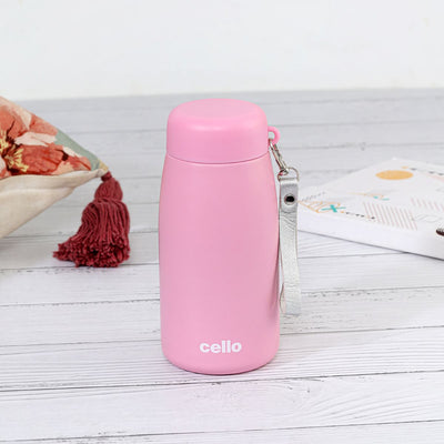 Mom Hot & Cold Stainless Steel Kids Water Bottle, 350ml