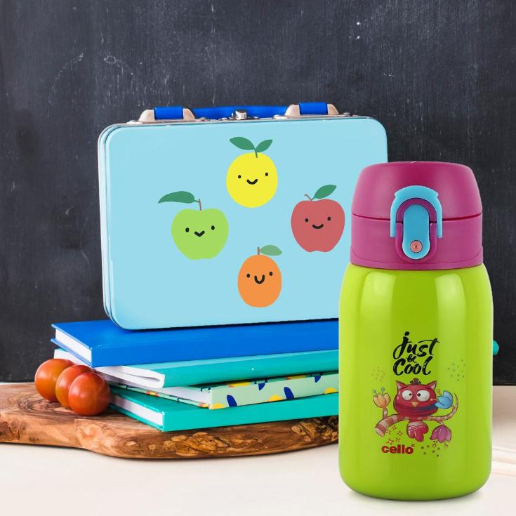 Junior 275 Hot & Cold Stainless Steel Kids Water Bottle, 275ml