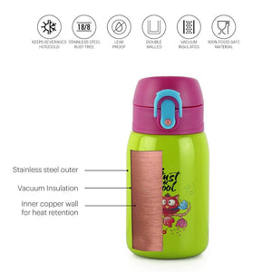 Junior 275 Hot & Cold Stainless Steel Kids Water Bottle, 275ml