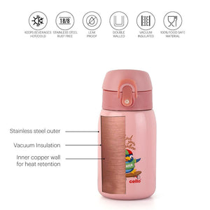 Junior 275 Hot & Cold Stainless Steel Kids Water Bottle, 275ml