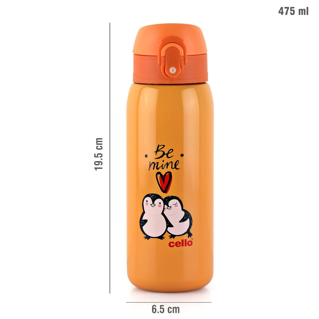 Junior 475 Hot & Cold Stainless Steel Kids Water Bottle, 475ml