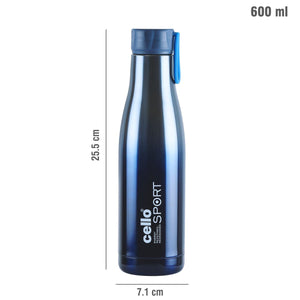 Dazzle Flask, Vacusteel Water Bottle, 600ml