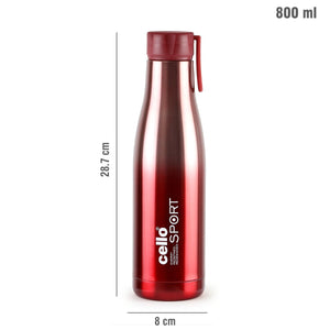 Dazzle Flask, Vacusteel Water Bottle, 800ml