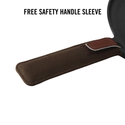 Ironica Pre-Seasoned Cast Iron Fry Pan