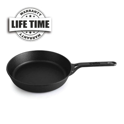 Ironica Pre-Seasoned Cast Iron Fry Pan