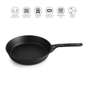 Ironica Pre-Seasoned Cast Iron Fry Pan