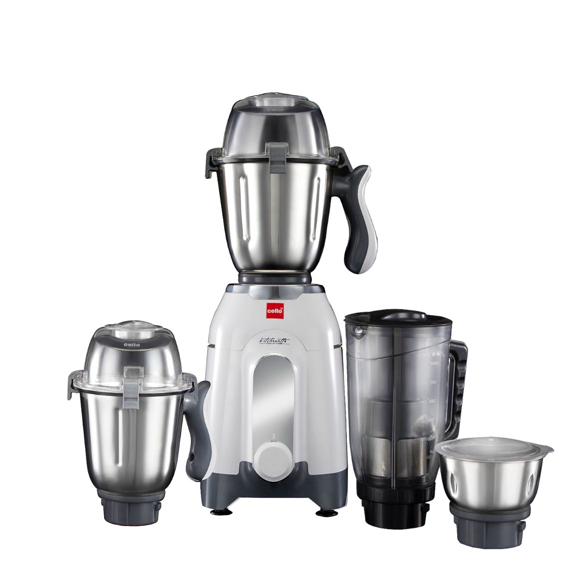 Discovery Pro Juicer Mixer Grinder with 4 Jars, 750W