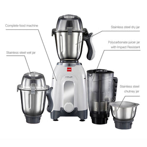 Discovery Pro Juicer Mixer Grinder with 4 Jars, 750W