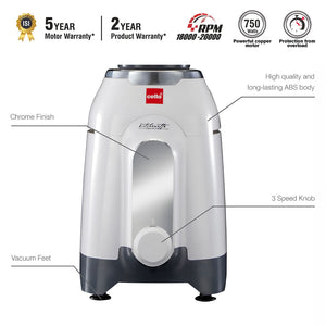 Discovery Pro Juicer Mixer Grinder with 4 Jars, 750W