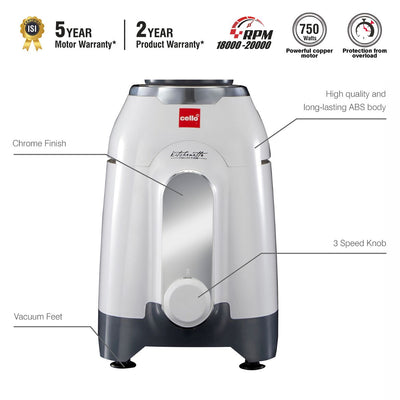 Discovery Pro Juicer Mixer Grinder with 4 Jars, 750W