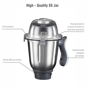 Discovery Pro Juicer Mixer Grinder with 4 Jars, 750W