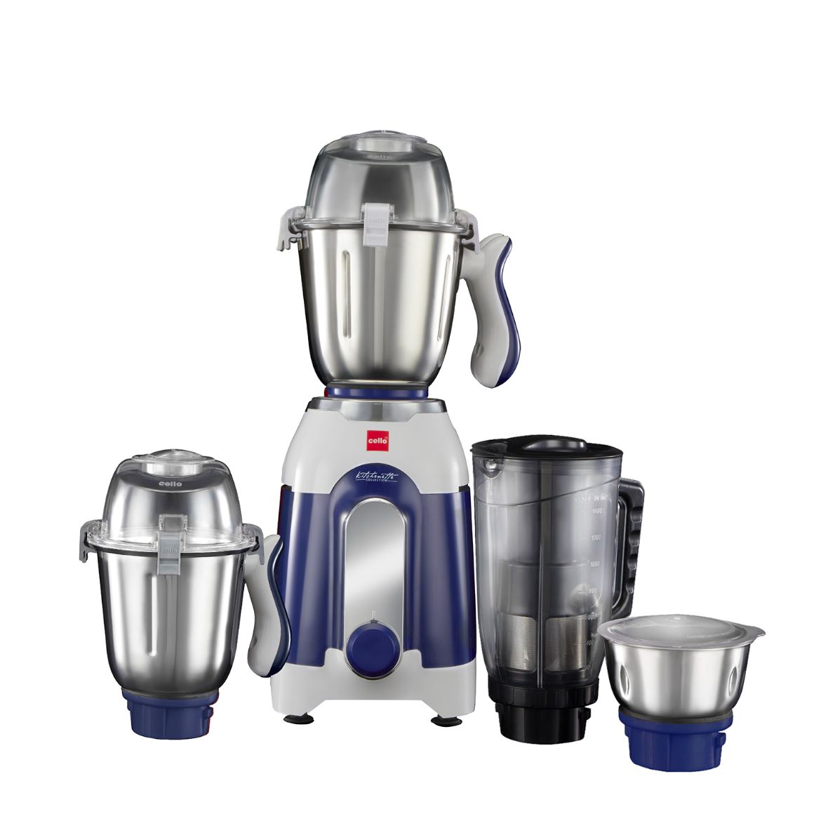 Discovery Pro Juicer Mixer Grinder with 4 Jars, 750W