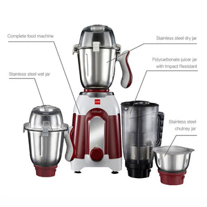 Discovery Pro Juicer Mixer Grinder with 4 Jars, 750W