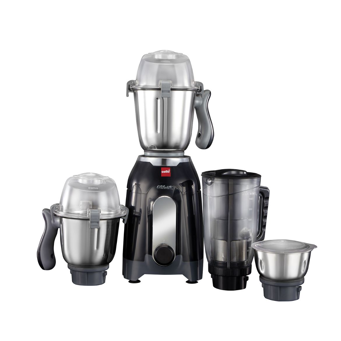 Discovery Pro Juicer Mixer Grinder with 4 Jars, 750W