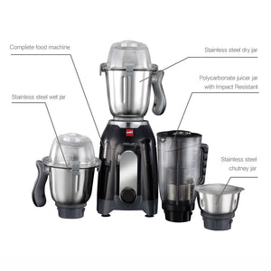 Discovery Pro Juicer Mixer Grinder with 4 Jars, 750W