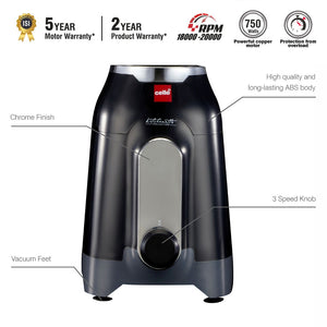Discovery Pro Juicer Mixer Grinder with 4 Jars, 750W