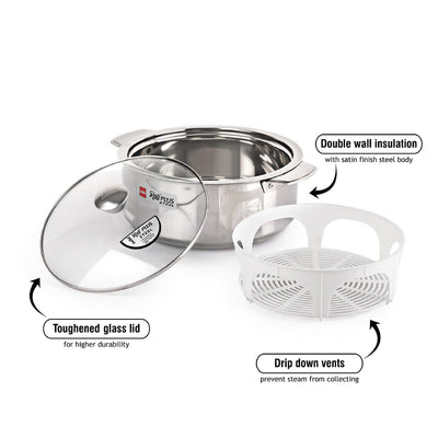 Daawat Casserole Gift Set, Set of 3