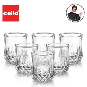 Amore Glass Tumblers, Set of 6