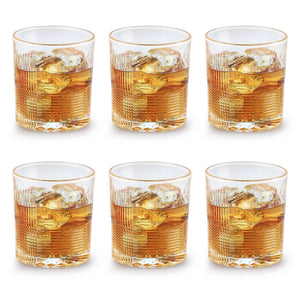 Enigma Glass Tumblers, Set of 6