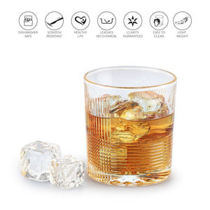 Enigma Glass Tumblers, Set of 6