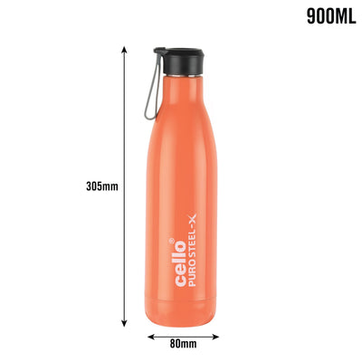 Puro Steel-X Neo 900 Water Bottle, 720ml