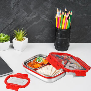 Click It Toons Stainless Steel Lunch Box, Big