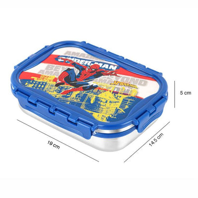 Click It Toons Stainless Steel Lunch Box, Medium
