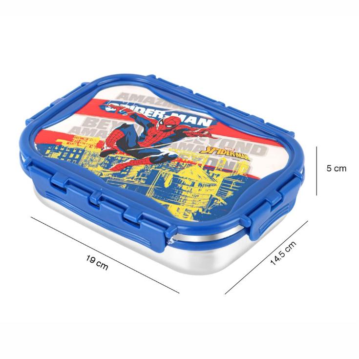 Click It Toons Stainless Steel Lunch Box, Medium