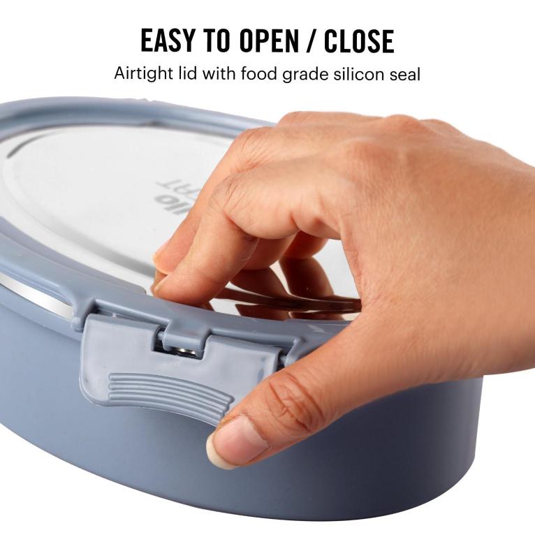 Oval Eat Insulated Lunch Box