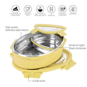 Oval Eat Insulated Lunch Box