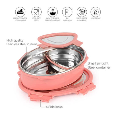 Oval Eat Insulated Lunch Box