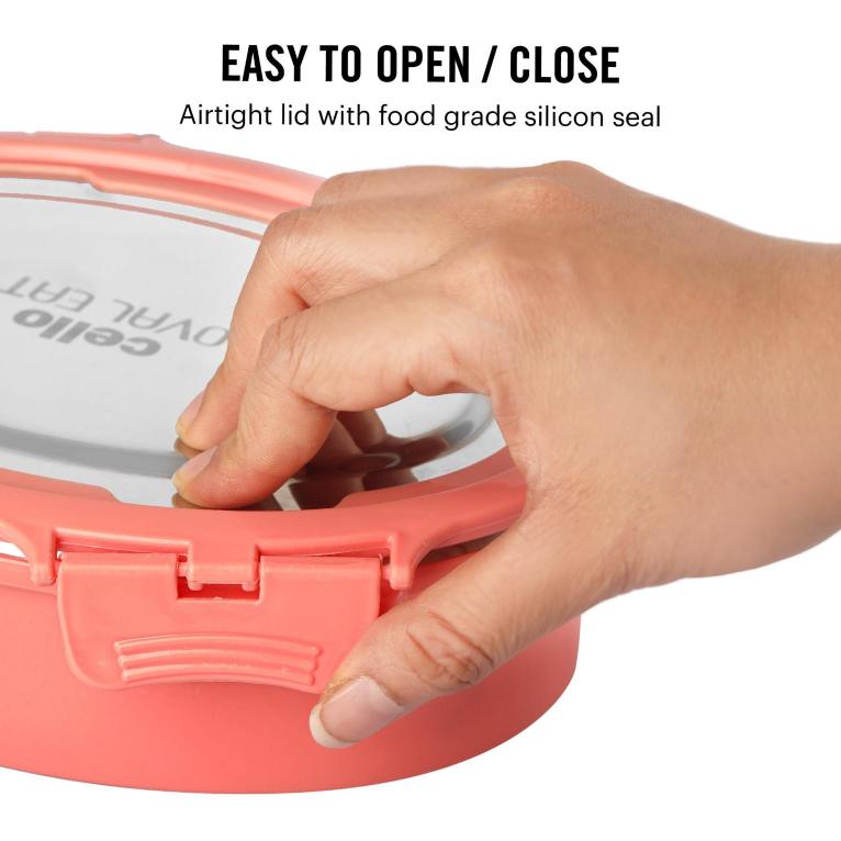 Oval Eat Insulated Lunch Box