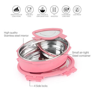 Oval Eat Insulated Lunch Box