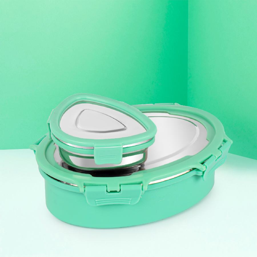 Oval Eat Insulated Lunch Box