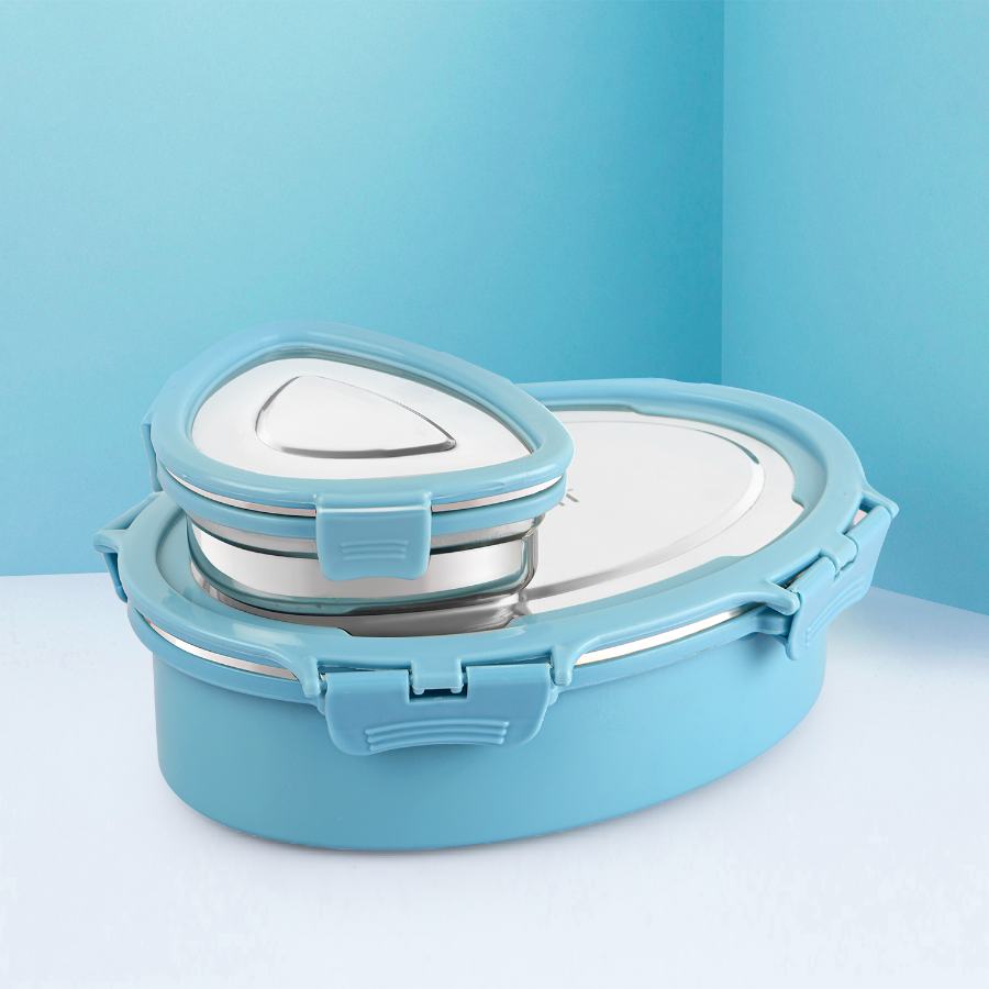 Oval Eat Insulated Lunch Box
