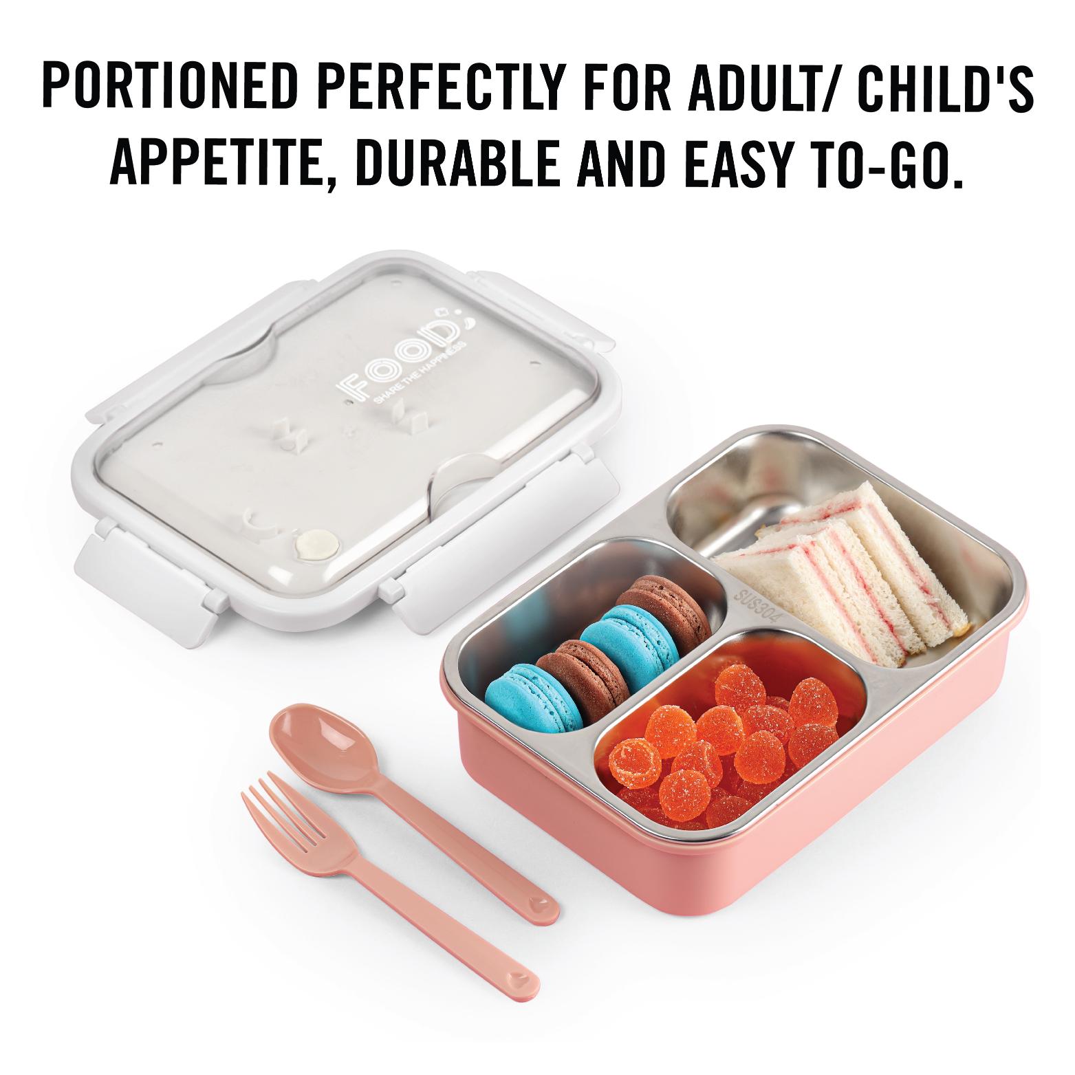 Meal Buddy Insulated Lunch Box with Flatware