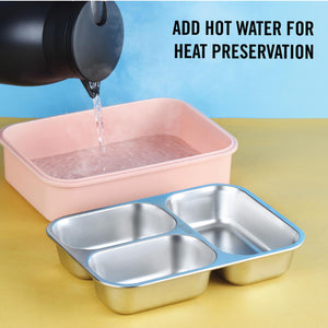 Meal Buddy Insulated Lunch Box with Flatware