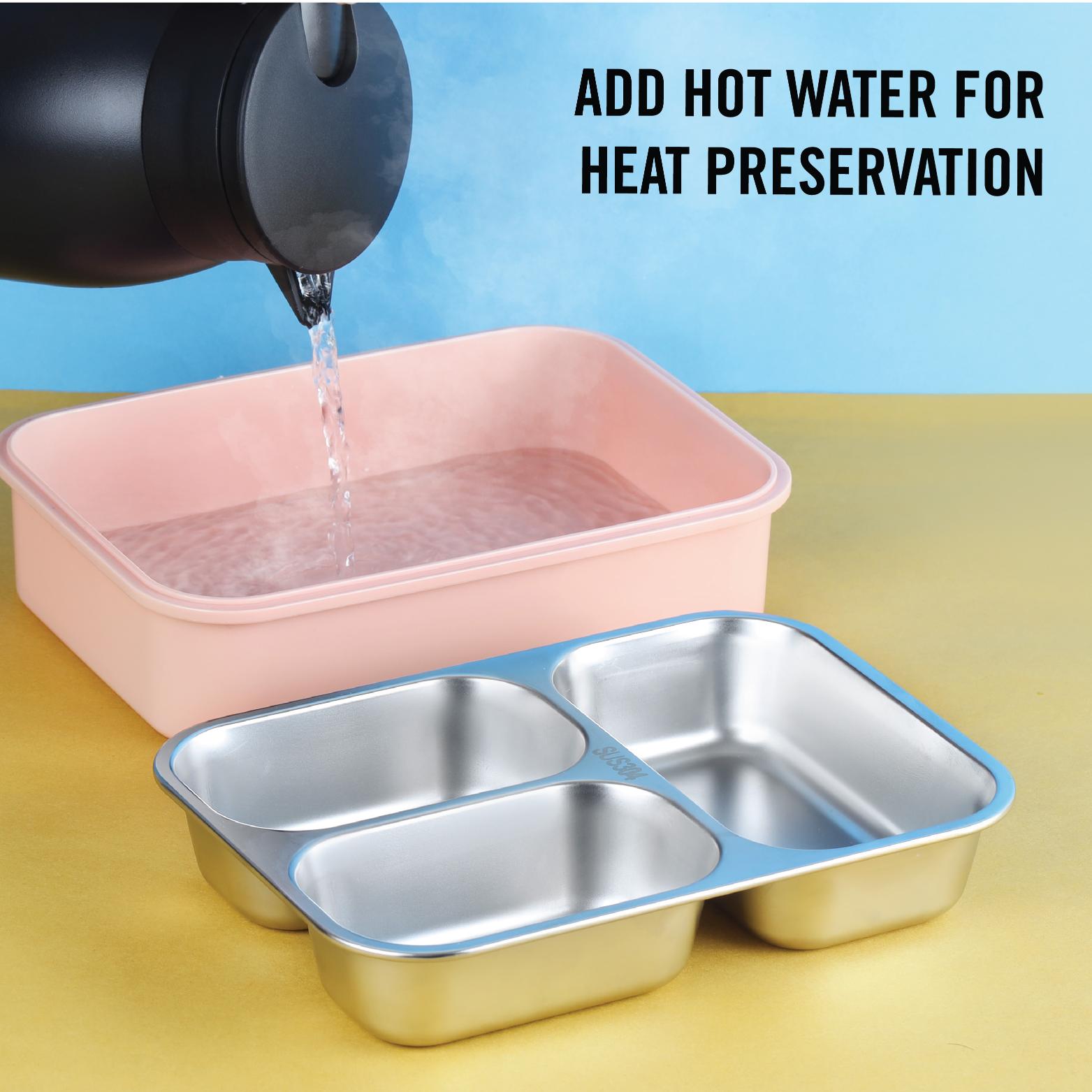 Meal Buddy Insulated Lunch Box with Flatware